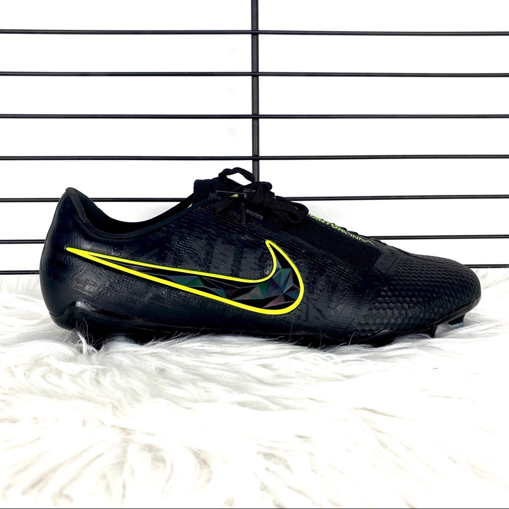 Nike Phantom Venom Elite Black Volt Soccer Cleats - Picture 3 of 8
